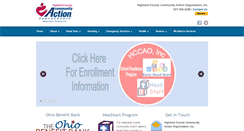 Desktop Screenshot of hccao.org